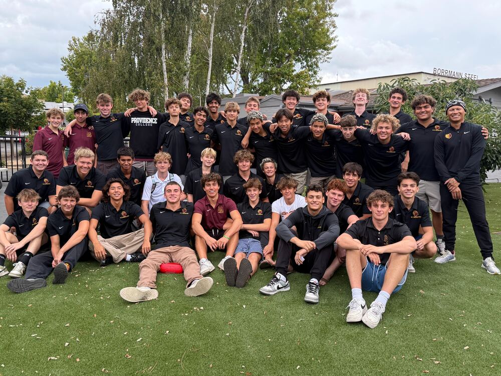 Water polo team on Sports Service Day